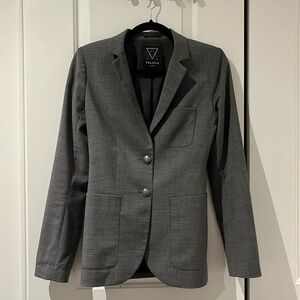 Aritzia Talula Grey Blazer XS